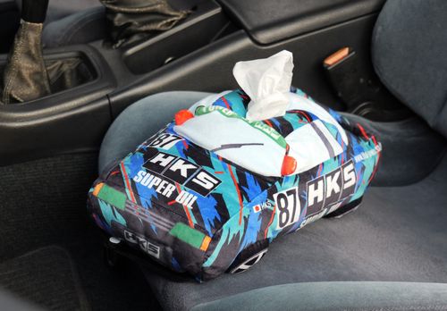 HKS TISSUE HOLDER OIL COLOR RACING CAR - 51007-AK596