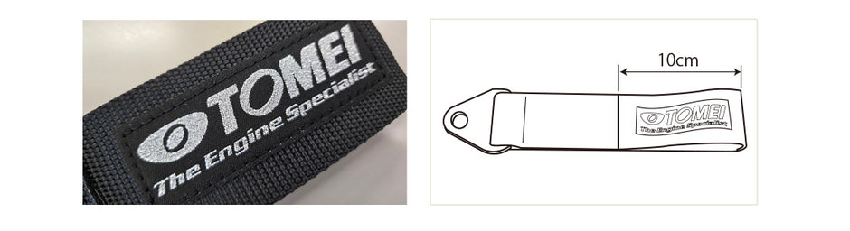 Tomei Powered TOWING STRAP Red - 763032