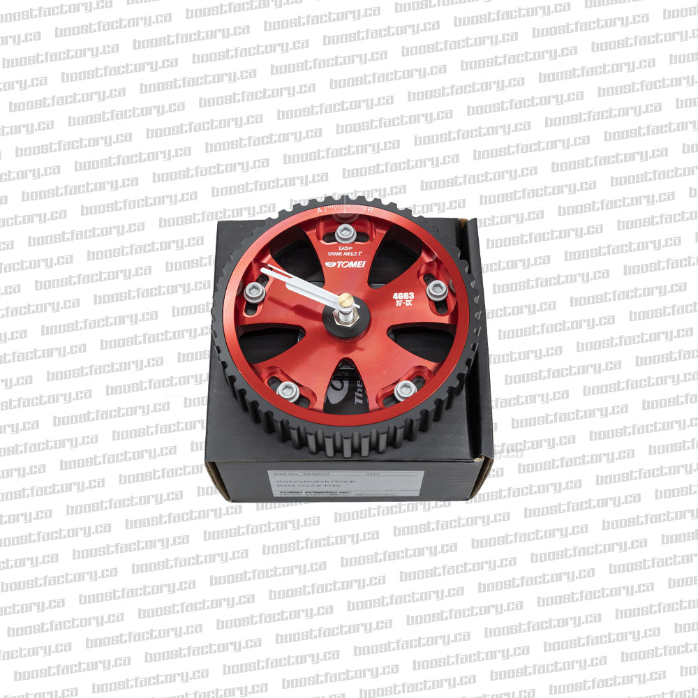Tomei Powered 4G63 Cam Gear Wall Clock - 765057