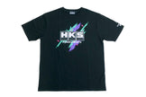 HKS T-SHIRT SUPER RACING BLACK 4L - 51007-AK647