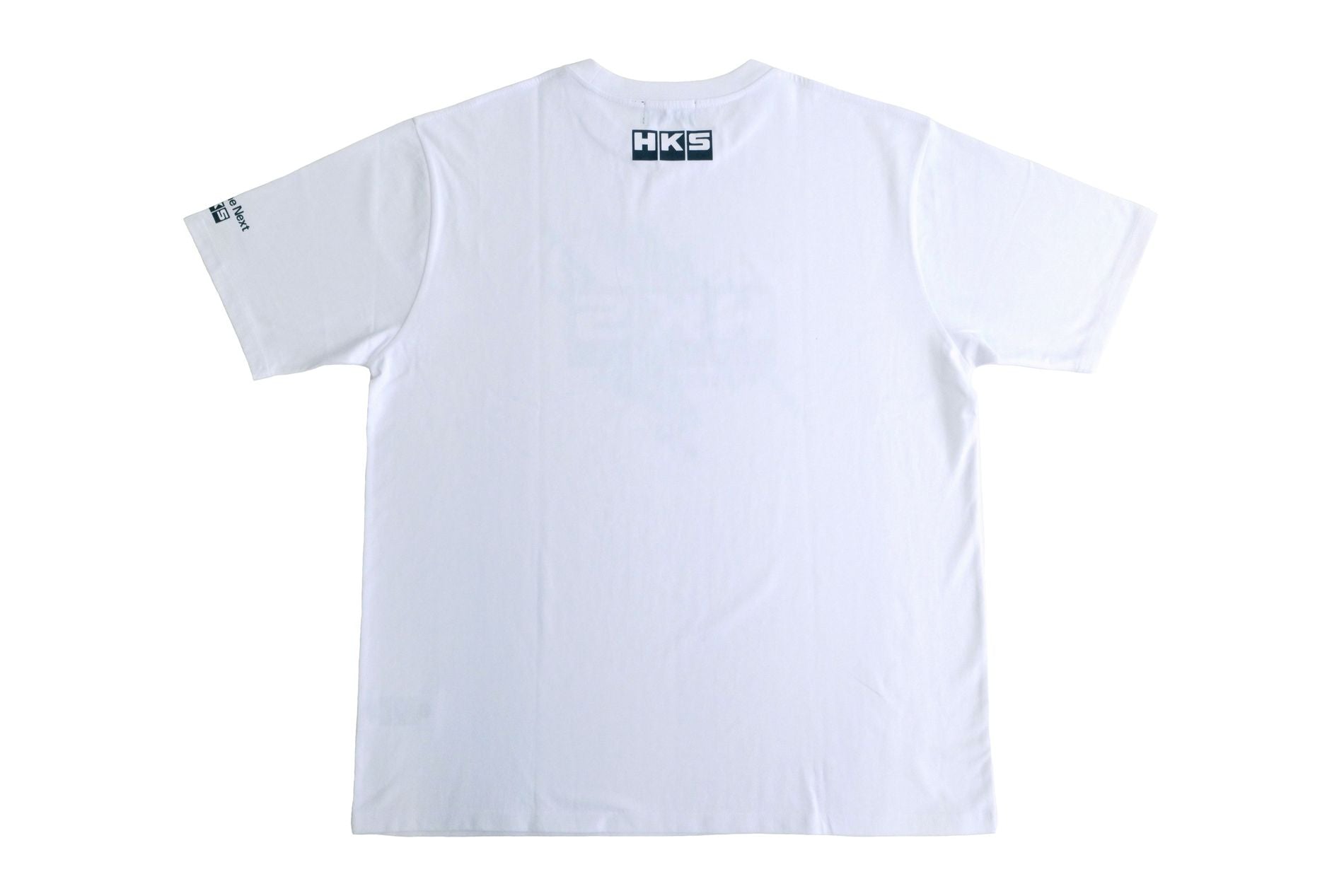 HKS T-SHIRT SUPER RACING WHITE 3L - 51007-AK651 - Boost Factory