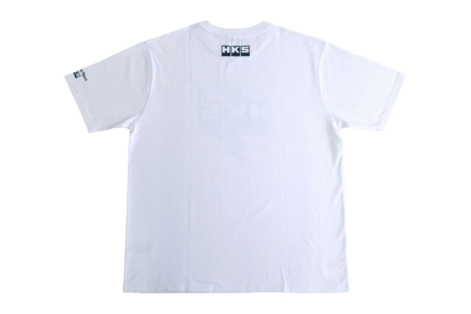 HKS T-SHIRT SUPER RACING WHITE 4L - 51007-AK652