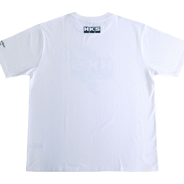 HKS T-SHIRT SUPER RACING WHITE 2L - 51007-AK650