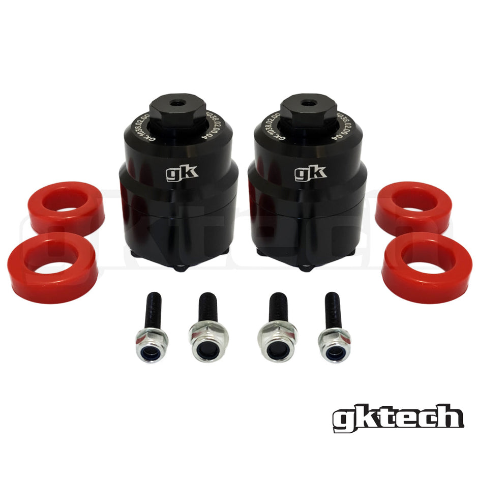 GKTech - Z34 370z/G37 Adjustable Polyurethane Motor Mounts (Pair) - Z34X-PUMT