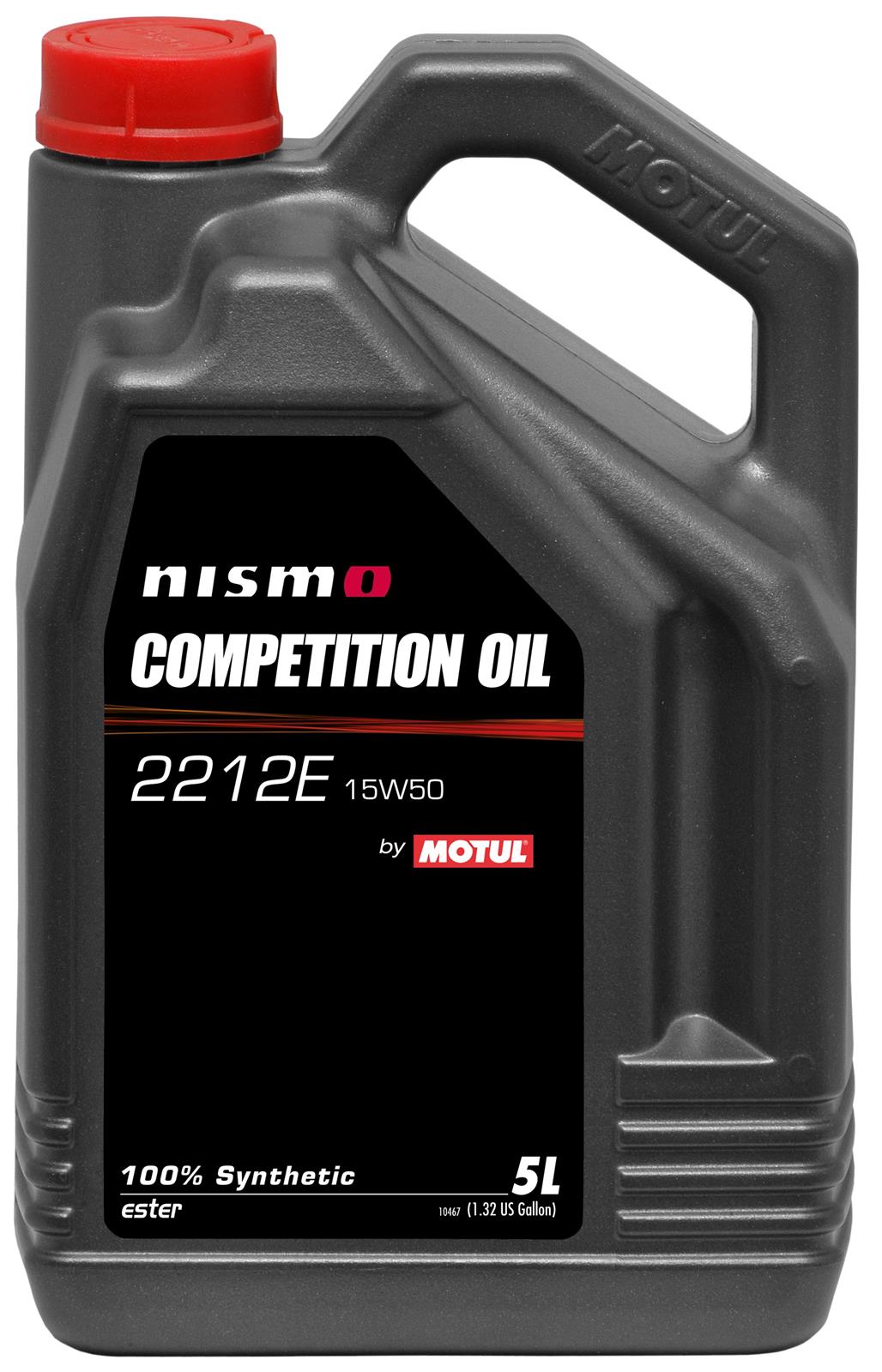 Motul NISMO COMPETITION OIL 2212E 15W-50 5 Litre