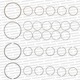 RB25DET NEO OEM PISTON RING SET (86MM)