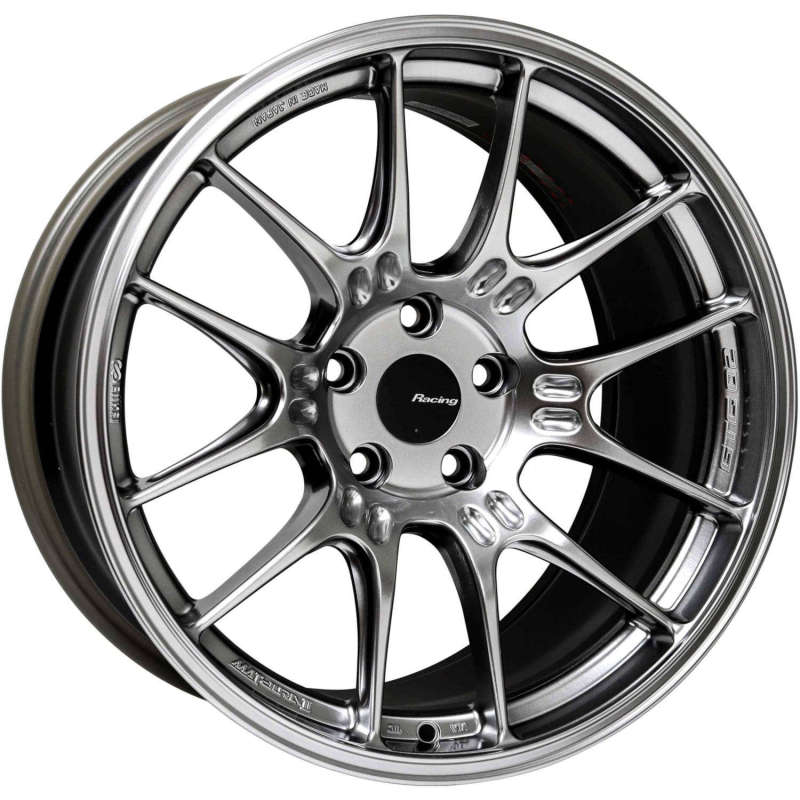 Enkei GTC02 18x9 5x100 42mm Offset 75mm Bore Hyper Silver Wheel - Boost Factory