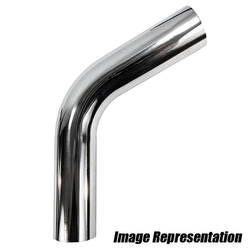 130615 1.5" OD 60 Degree Polished Aluminum Tubing