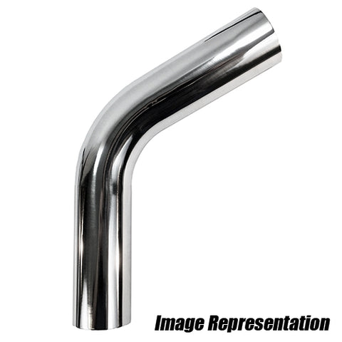 130625 2.5" OD 60 Degree Polished Aluminum Tubing