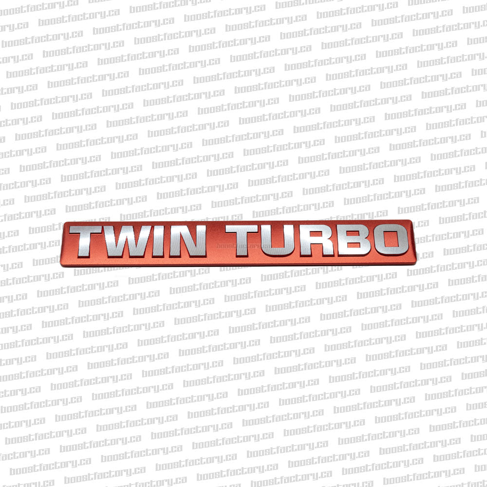 Genuine Nissan RB26DETT Twin Turbo Merge Pipe Decal Emblem 13291-05U10