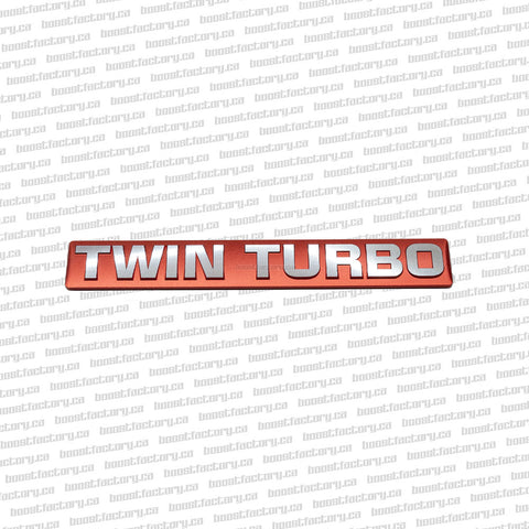 Genuine Nissan RB26DETT Twin Turbo Merge Pipe Decal Emblem 13291-05U10