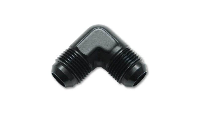 Vibrant -3AN 90deg Flare Union Fitting - Aluminum - Boost Factory