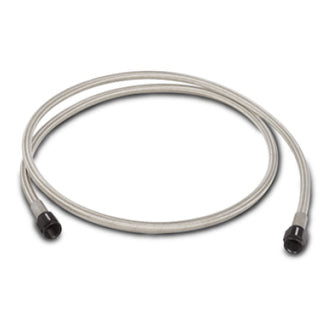Vibrant Univ Oil Feed Kit 2ft Teflon lined S.S. hose with two -3AN female fittings preassembled - Boost Factory