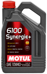 Motul 5L Technosynthese Engine Oil 6100 SYNERGIE+ 10W40 5L