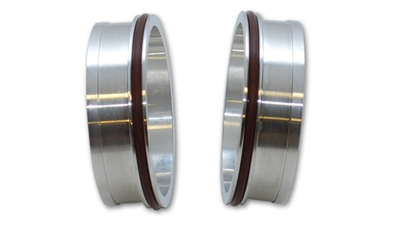 Vibrant Vanjen Aluminum Weld Fittings for 3.5in OD Tubing (for use with part #12567) - Sold In Pairs - Boost Factory