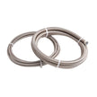 Performance World - 200004 -4AN Braided Steel PTFE Hose. Sold per foot