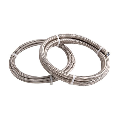 Performance World - 200004 -4AN Braided Steel PTFE Hose. Sold per foot