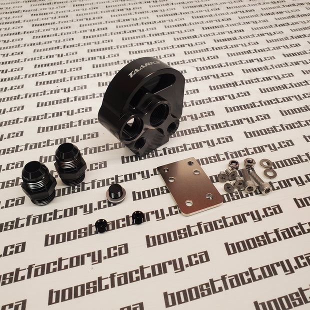 Taarks 3/4" 16 oil filter mount -10an
