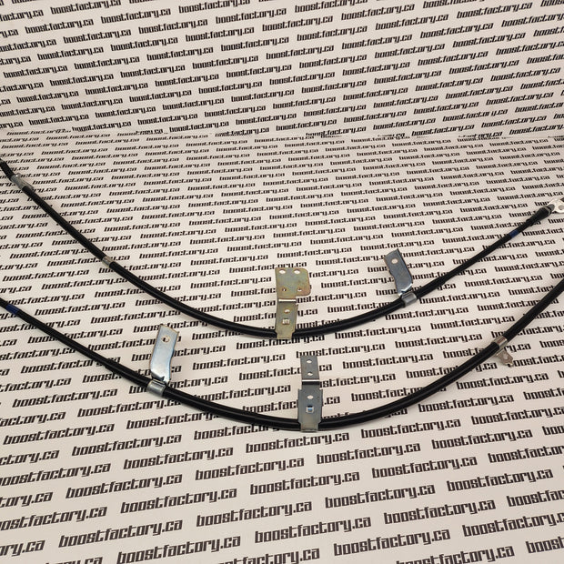 Genuine Nissan Stagea WGNC34 LH And RH E-Brake Cable Set 36531-0A501, 36530-0A501.