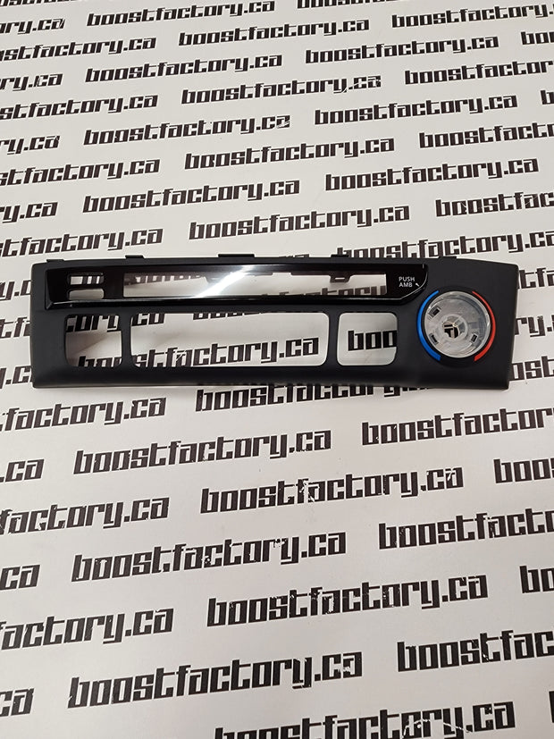 Genuine Nissan Skyline R34 GTR / GTT Climate Control Unit Face Plate, Series 1 - 27570-AA411