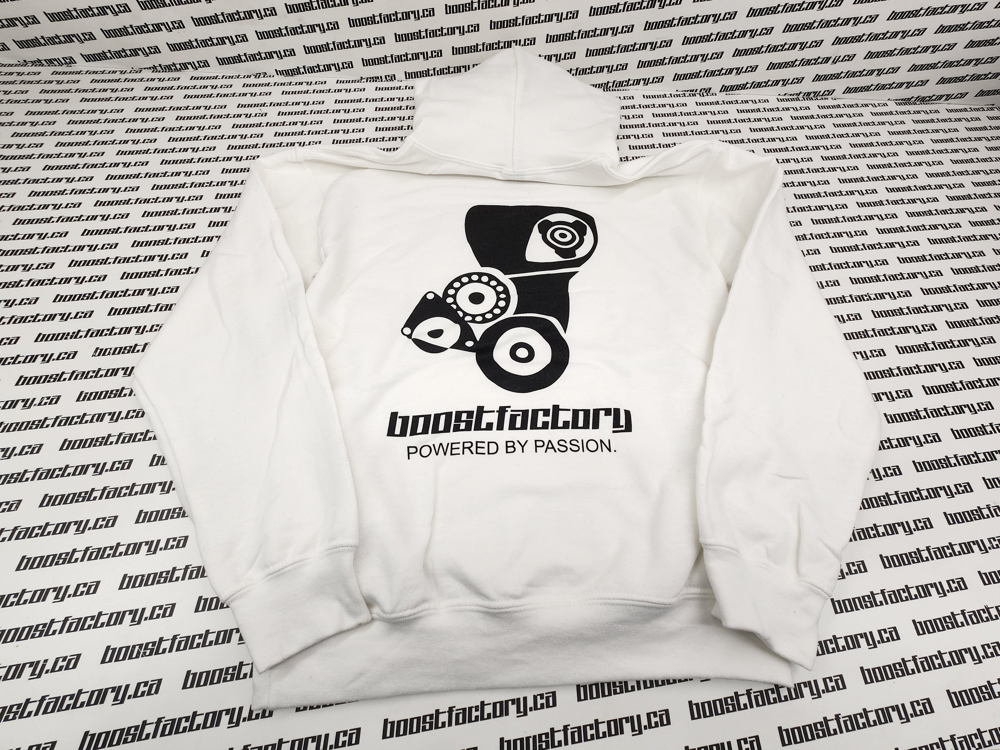 Boost Factory Pull Over Hoodie RB26-2JZ ''Powered By Passion'' - Boost Factory