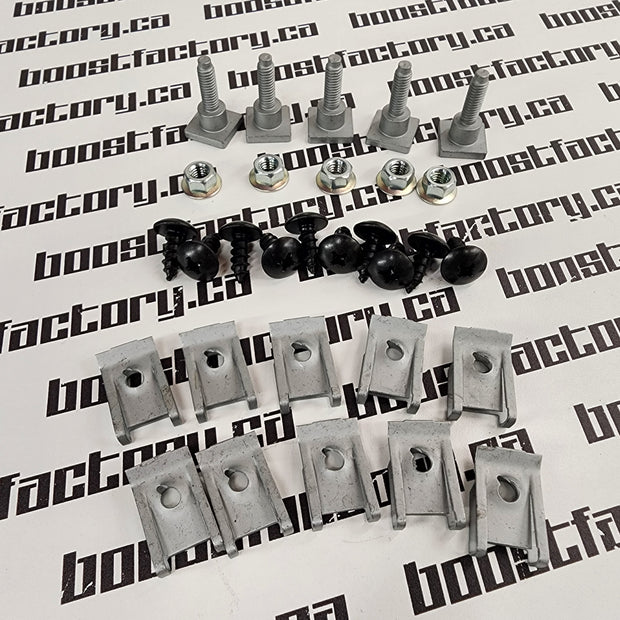 Genuine Nissan Skyline R32 GTR Front Lip / Spoiler Mounting Hardware Kit