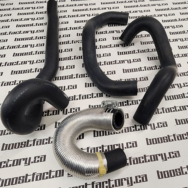 Genuine Nissan R34 GTR Heater Hose Kit, Rubber hoses only.