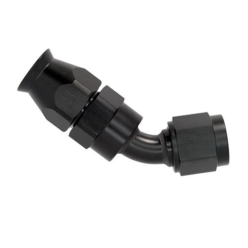 Performance World - 204504 -4AN 45 Degree Aluminum PTFE Hose End