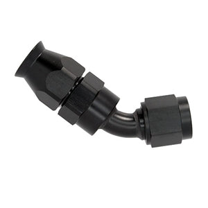 Performance World - 204510 -10AN 45 Degree Aluminum PTFE Hose End