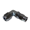 Performance World - 209014 -4AN Steel PTFE 90 Degree Forged Hose End