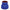 Vibrant 4 Ply Reducer Coupler 3in ID x 2.5in ID x 4.5n Long - Blue