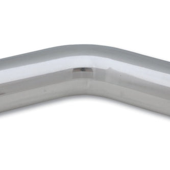 Vibrant 2.5in O.D. Universal Aluminum Tubing (45 degree bend) - Polished - Boost Factory