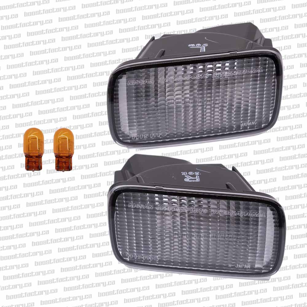 R34 CLEAR BUMPER LIGHTS