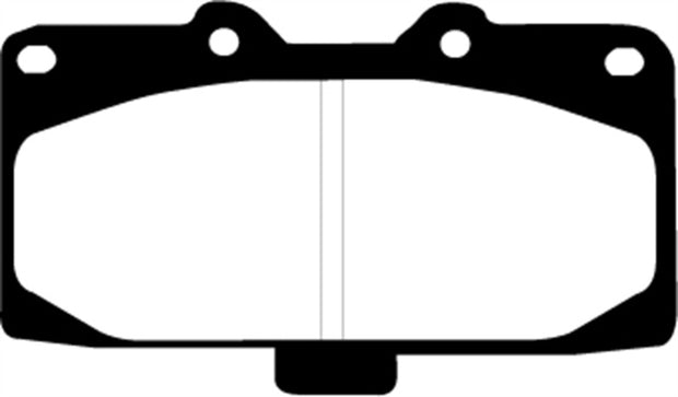 EBC 89-95 Nissan Skyline (R32) 2.6 Twin Turbo GT-R Redstuff Front Brake Pads - Boost Factory