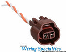Wiring Specialties 2JZ VSV Valve Connector (Brown)