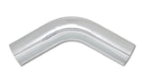 Vibrant 3.5in O.D. Universal Aluminum Tubing (60 degree Bend) - Polished