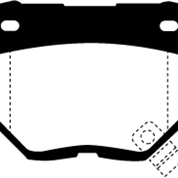 EBC 98-03 Nissan Skyline (R34) 2.5 GT (200) Greenstuff Rear Brake Pads