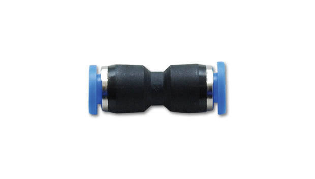 Vibrant Union Straight Pneumatic Vacuum Fitting - for use with 1/4in (6mm) OD tubing - Boost Factory