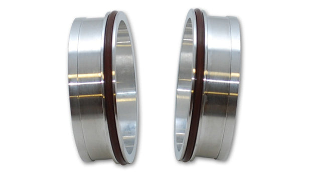 Vibrant Vanjen Aluminum Weld Fittings for 3.5in OD Tubing (for use with part #12567) - Sold In Pairs - Boost Factory