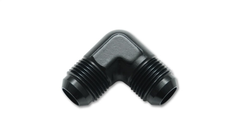 Vibrant -3AN 90deg Flare Union Fitting - Aluminum - Boost Factory