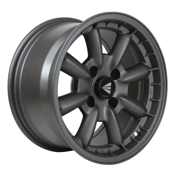 Enkei Compe 15x7 38mm Offset 4x100 Bolt Pattern 72.6mm Bore Dia Matte Gunmetal Wheel - Boost Factory