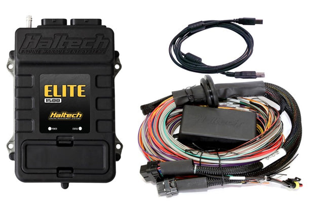 Haltech Elite 1500 Premium Universal Wire-In Harness ECU Kit - Boost Factory