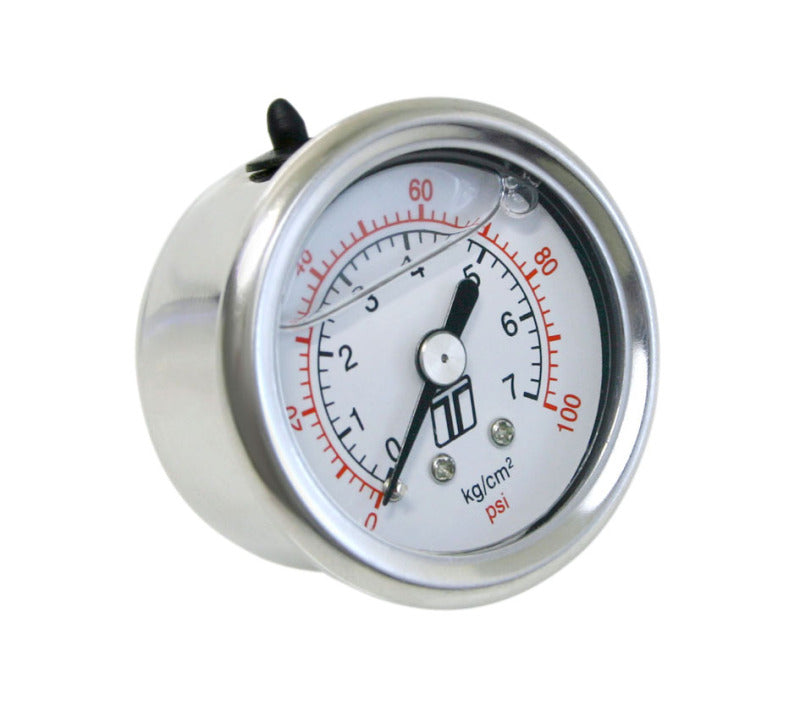 Turbosmart FPR Gauge 0-100psi Liquid Fill - Boost Factory