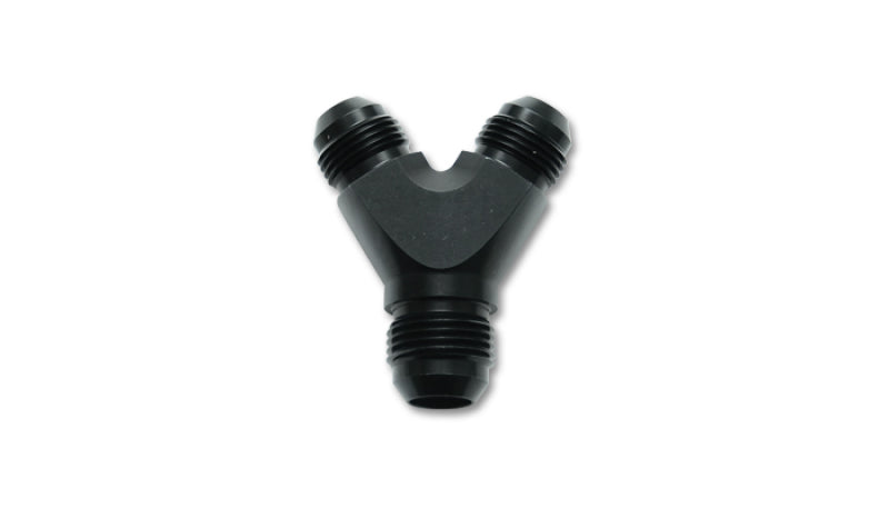 Vibrant -3AN x -3AN x -3AN Y-Adapter Fitting - Aluminum - Boost Factory