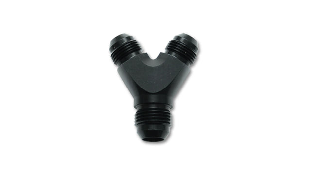 Vibrant -10AN x -8AN x -8AN Y-Adapter Fitting - Aluminum - Boost Factory
