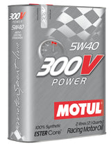 Motul 2L Synthetic-ester Racing Oil 300V POWER 5W40