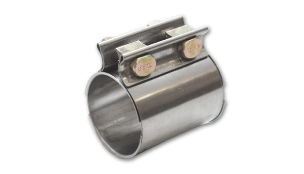 Vibrant TC Series Heavy Duty SS Exhaust Sleeve Butt Joint Clamp for 2.75in O.D. Tubing - Boost Factory