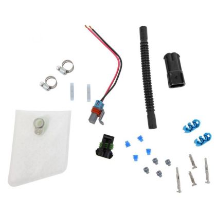 Walbro Universal Installation Kit: Fuel Filter, Wiring Harness, Fuel Line for F90000274 E85 Pump