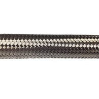 400008 -8AN Stainless Steel Braided Hose. Sold/ft.
