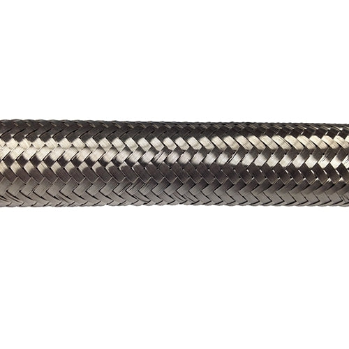 400010 -10AN Stainless Steel Braided Hose. Sold/ft.